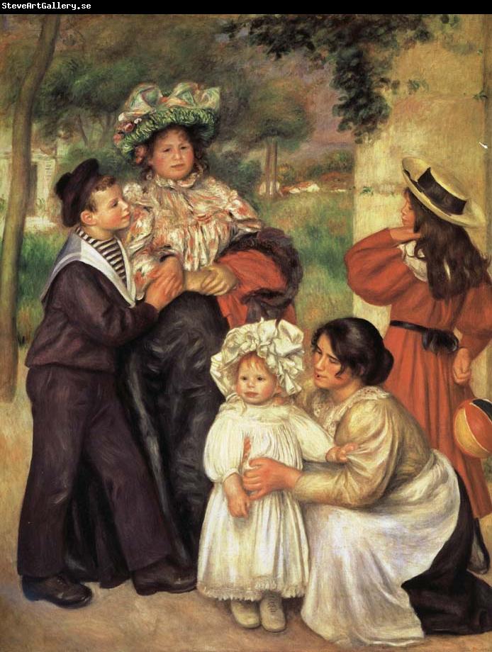 Pierre Renoir The Artist's Family